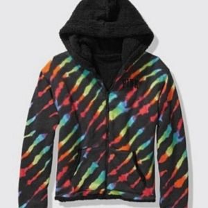 Pink Victoria’s Secret Rainbow Tiger Jacket